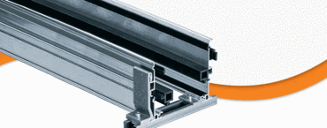Super Aluminum guide trough